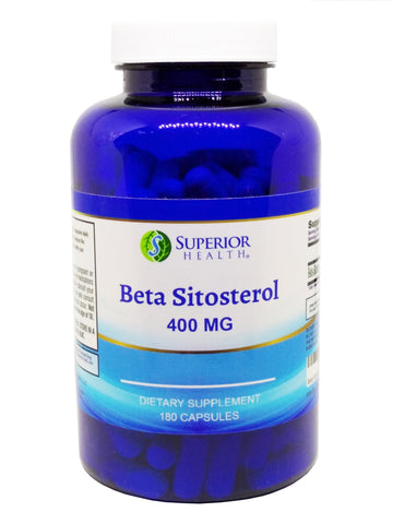 Beta Sitosterol 400mg Per 2 Capsules 3 Month Supply