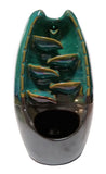Backflow Incense Burner Holder Waterfall Smoke and Incense Cones Gift