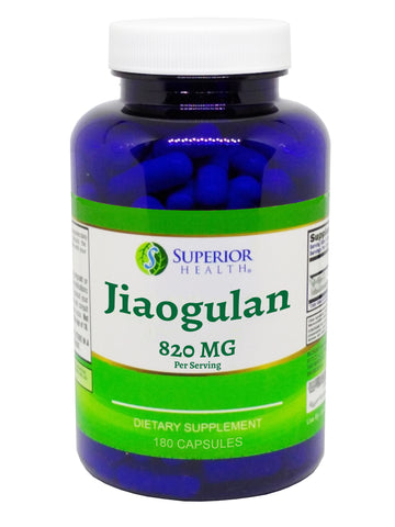 Jiaogulan 820 Mg Per Serving 180 Capsules 3 Month Supply